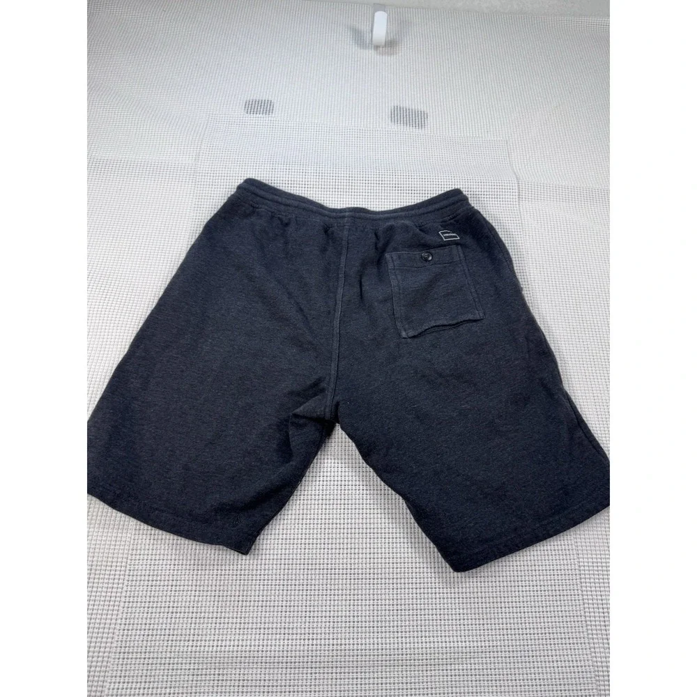 Volcom Stone Fleece Shorts Mens Small Gray Drawstring Lounge Casual A10117TS